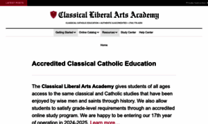 Classicalliberalarts.com thumbnail