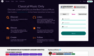 Classicalmusiconly.com thumbnail