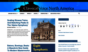 Classicalvoiceamerica.org thumbnail