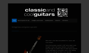Classicandcoolguitars.co.uk thumbnail