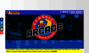 Classicarcaderentals.com thumbnail