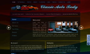 Classicautobodyde.com thumbnail