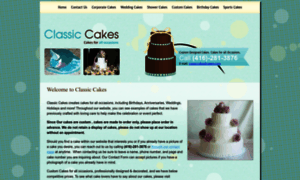 Classiccakes.ca thumbnail