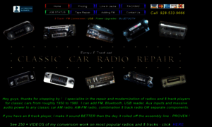 Classiccarradiorepair.com thumbnail