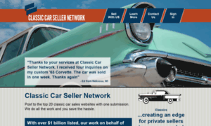 Classiccarsellernetwork.com thumbnail