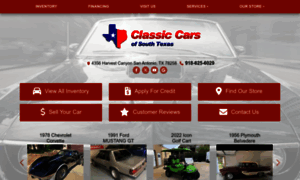 Classiccarsofsouthtexas.com thumbnail