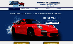 Classiccarwashestero.com thumbnail