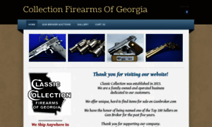 Classiccollectionfirearms.com thumbnail