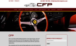 Classicferrariparts.co.uk thumbnail