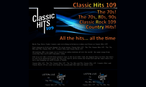 Classichits109.com thumbnail