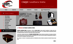 Classicleathersindia.com thumbnail