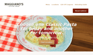 Classicpastas.maggianos.com thumbnail