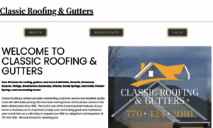 Classicroofing.com thumbnail