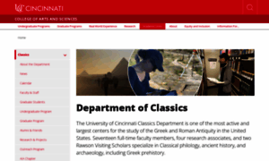 Classics.uc.edu thumbnail
