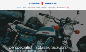 Classicsuzukiparts.nl thumbnail