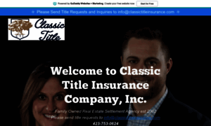 Classictitleinsurance.com thumbnail