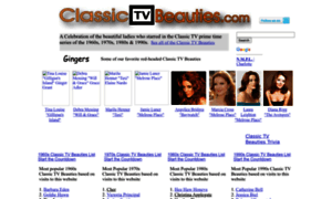 Classictvbeauties.com thumbnail