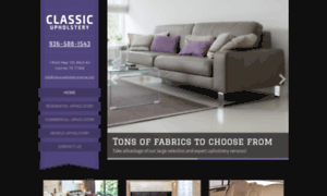 Classicupholsteryconroe.com thumbnail