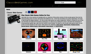 Classicwebgames.com thumbnail