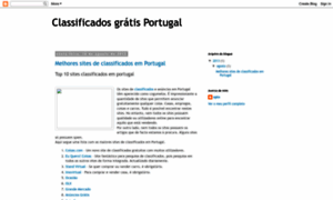 Classificados-gratis-portugal.blogspot.com thumbnail