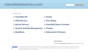 Classifiedadservice.com thumbnail