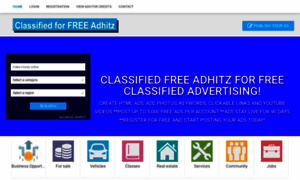 Classifiedfreeadhitz.com thumbnail