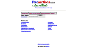 Classifieds.freeauctions.com thumbnail