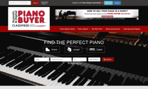 Classifieds.pianobuyer.com thumbnail