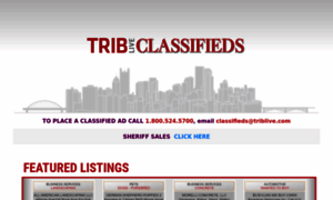 Classifieds.triblive.com thumbnail