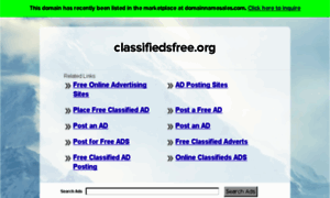 Classifiedsfree.org thumbnail