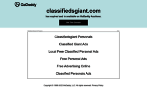 Classifiedsgiant.com thumbnail