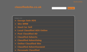 Classifiedsite.co.uk thumbnail