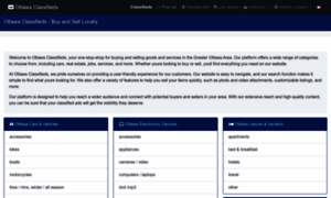 Classifiedsottawa.ca thumbnail