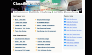 Classifiedwebsiteslist.com thumbnail