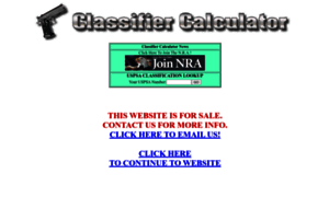 Classifiercalc.com thumbnail