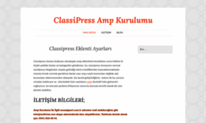 Classipresskurulumu.wordpress.com thumbnail