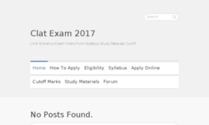 Clat-exam2017.in thumbnail