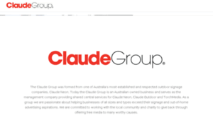 Claudegroup.com.au thumbnail