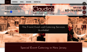 Claudiascreativecatering.net thumbnail