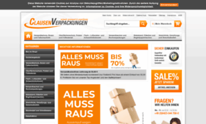 Clausen-verpackungen.de thumbnail