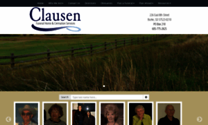 Clausenfuneralhome.com thumbnail