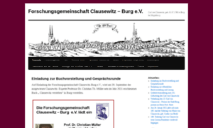 Clausewitz-burg.de thumbnail