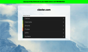 Clavier.com thumbnail