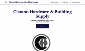 Claxton-hardware-building-supply.business.site thumbnail