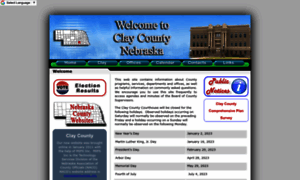 Claycounty.ne.gov thumbnail