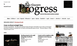 Claycountyprogress.com thumbnail