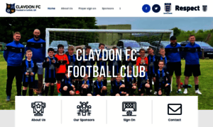 Claydon-fc.co.uk thumbnail