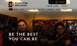 Claydonhigh.co.uk thumbnail