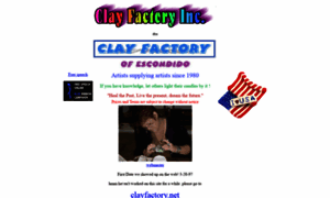 Clayfactoryinc.com thumbnail