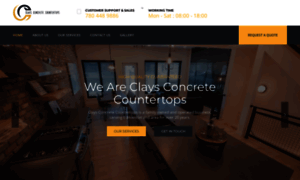 Claysconcretecountertops.com thumbnail